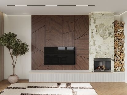 Фото № 3: Дизайн-проект дома/коттеджа 70.15  м² Стиль Модернизм для этажа частного дома в г. сочи