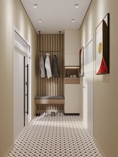 Фото № 5: Дизайн-проект дома/коттеджа 70.15  м² Стиль Модернизм для этажа частного дома в г. сочи