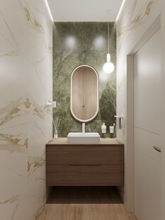 Фото № 6: Дизайн-проект дома/коттеджа 70.15  м² Стиль Модернизм для этажа частного дома в г. сочи