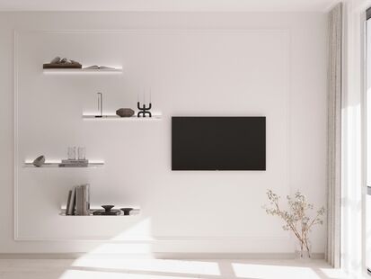 Фото № 3: Дизайн-проект двухкомнатной квартиры 52.01  м² Современный стиль для ЖК в г. Санкт-Петербург