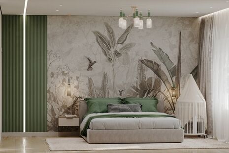 Фото № 4: Дизайн-проект дома/коттеджа 244.6  м² Стиль Модернизм для частного дома в д. дергаево