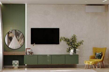 Фото № 3: Дизайн-проект дома/коттеджа 244.6  м² Стиль Модернизм для частного дома в д. дергаево