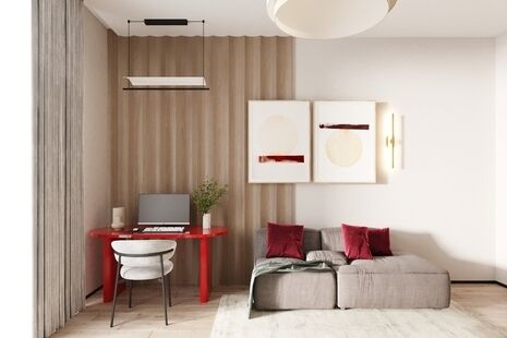 Фото № 1: Дизайн-проект дома/коттеджа 112.11  м² Стиль Модернизм для этажа частного дома в кп дубровка