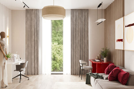 Фото № 3: Дизайн-проект дома/коттеджа 112.11  м² Стиль Модернизм для этажа частного дома в кп дубровка