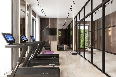 Фото № 4: Дизайн-проект дома/коттеджа 112.11  м² Стиль Модернизм для этажа частного дома в кп дубровка