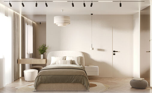 Фото № 2: Дизайн-проект пятикомнатной квартиры 145.83  м² Современный стиль для ЖК Московский