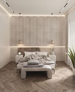 Фото № 1: Дизайн-проект дома/коттеджа 83.69  м² Современный стиль для этажа частного дома в кп карамель