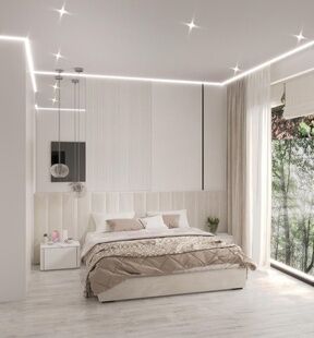 Фото № 3: Дизайн-проект дома/коттеджа 140.35  м² Современный стиль для этажа частного дома в кп новогорск клаб