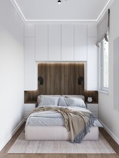 Фото № 4: Дизайн-проект дома/коттеджа 98.41  м² Современная классика для этажа частного дома в д. сырьево