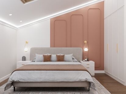 Фото № 5: Дизайн-проект дома/коттеджа 98.31  м² Стиль Модернизм для этажа частного дома в д. сырьево