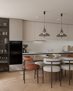 Фото № 5: Дизайн-проект двухкомнатной квартиры 63.2  м² Современный стиль для ЖК Аркадия Иванова