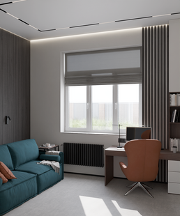 Фото № 6: Дизайн-проект дома/коттеджа 252.9  м² Современный стиль для частного дома в д. петрово-григорово