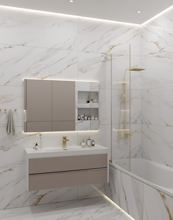 Фото № 4: Дизайн-проект дома/коттеджа 129.8  м² Современная классика для частного дома в д. выползово