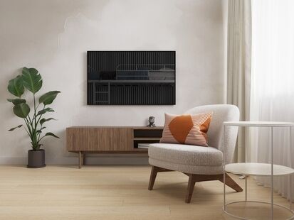 Фото № 6: Дизайн-проект однокомнатной квартиры 47.54  м² Стиль Контемпорари для ЖК в г. Раменское