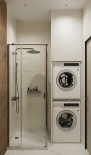 Фото № 3: Дизайн-проект квартиры-студии 19.31  м² Современный стиль для ЖК Эко Бунино