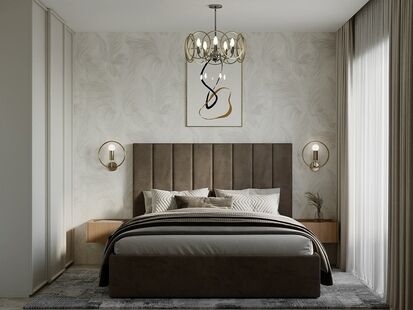 Фото № 2: Дизайн-проект четырехкомнатной квартиры 68.54  м² Современный стиль для ЖК в г. Петропавловск-Камчатский