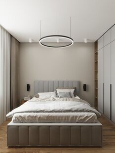 Фото № 3: Дизайн-проект трехкомнатной квартиры 69.03  м² Стиль Модернизм для ЖК Центральный