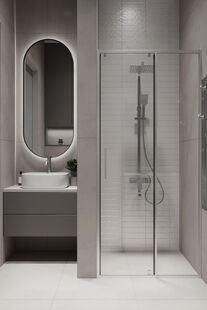 Фото № 5: Дизайн-проект двухкомнатной квартиры 37.02  м² Стиль Модернизм для ЖК Достижение