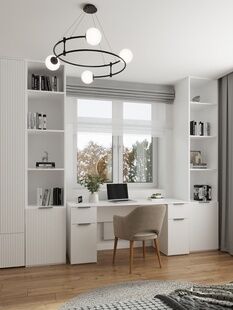 Фото № 2: Дизайн-проект трехкомнатной квартиры 84.86  м² Современный стиль для ЖК Наследие