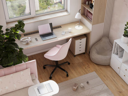 Фото № 3: Дизайн-проект трехкомнатной квартиры 69.97  м² Стиль Модернизм для ЖК Доброгород