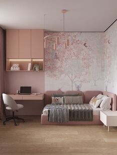 Фото № 5: Дизайн-проект четырехкомнатной квартиры 75.1  м² Стиль Модернизм для ЖК Серебрица