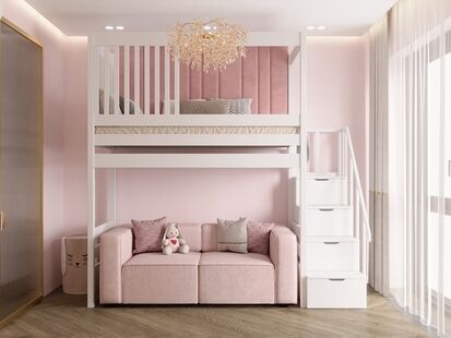 Фото № 2: Дизайн-проект четырехкомнатной квартиры 78.7  м² Стиль Модернизм для ЖК Метрополия