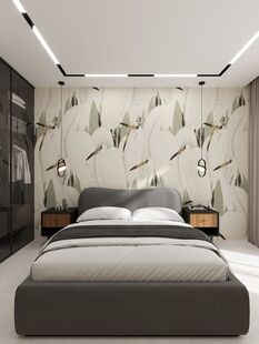 Фото № 1: Дизайн-проект двухкомнатной квартиры 39.15  м² Современный стиль для ЖК Метрополия