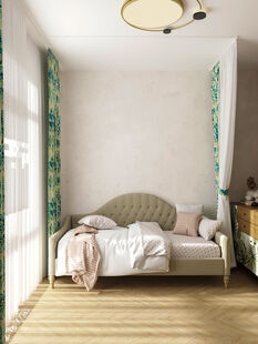 Фото № 4: Дизайн-проект четырехкомнатной квартиры 92.87  м² Стиль Модернизм для ЖК Московский