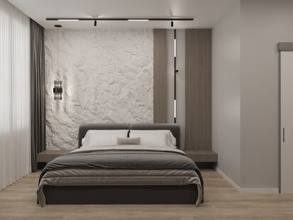 Фото № 4: Дизайн-проект дома/коттеджа 144.42  м² Современный стиль для этажа дома в г. нальчик